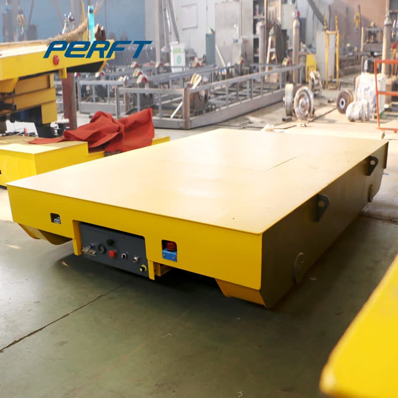Battery Transfer Cart For Marble Slab Transport 120 Ton